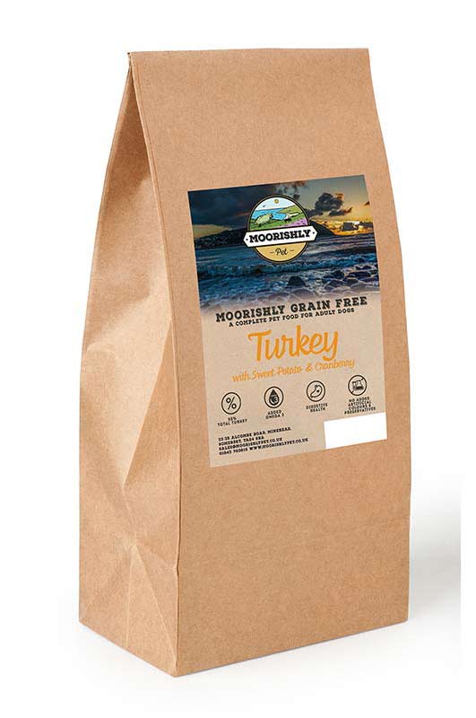 Moorishly Grain Free Dog Food Turkey