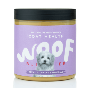 Woof Peanut Butter for Dogs - Coat Health 250g