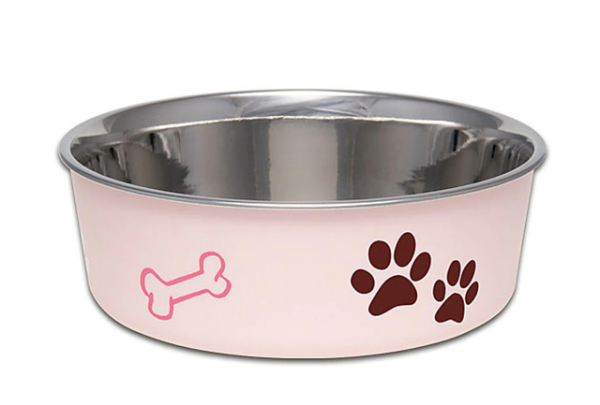 Bella Bowls Stainless Steel Dog Bowl - Paparazzi Pink