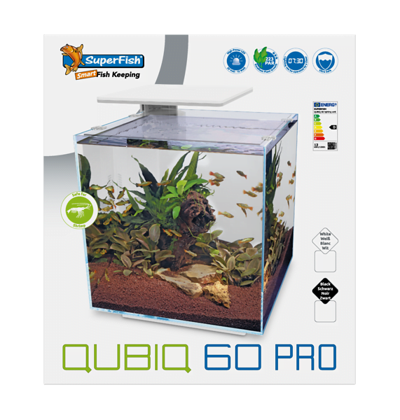Superfish Qubiq 60 Pro White - The Pet Centre